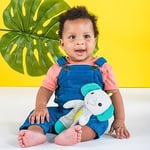 Bright Starts Snuggle & Teethe Yeni Doğanlar için Fil Peluş Diş Kaşıyıcı