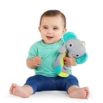 Bright Starts Snuggle & Teethe Yeni Doğanlar için Fil Peluş Diş Kaşıyıcı
