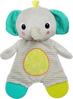 Bright Starts Snuggle & Teethe Yeni Doğanlar için Fil Peluş Diş Kaşıyıcı