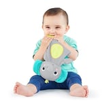 Bright Starts Snuggle & Teethe Yeni Doğanlar için Fil Peluş Diş Kaşıyıcı