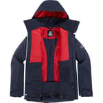 BRILLIANT KADIN KAYAK/SNOWBOARD CEKETİ NIGHT SKY/White/Red Chili L L
