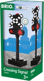 Brio Crossing Signal, Tren Yolu için Oyuncak Tren Geçiş Sinyali - Seçenekler: Crossing Signal, First Railway, First Railway Set...