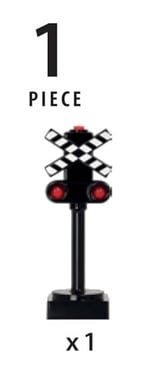 Brio Crossing Signal, Tren Yolu için Oyuncak Tren Geçiş Sinyali - Seçenekler: Crossing Signal, First Railway, First Railway Set...
