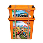 BRIO World 33977 Smart Tech Sound Deluxe Seti - Kapsamlı Komple Sette Kayıt Fonksiyonlu Etkileşimli Loco, Depolama Kutuları ile birlikte - 3 yıldan itibaren tavsiye edilir