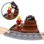 BRIO World – 36079 Starter Seyahat Tren Seti | 3 yaş üzeri çocuklar için 22 parçalı ahşap oyuncak tren seti