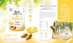 Brit Care Functional Snack, Eklem Ve Kıkırdak Sağlığını Desteklemek İçin, Tahılsız, Kalamar Ve Ananaslı, Fonksiyonel Yetişkin Köpek Ödülü, 150 g