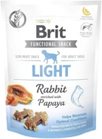 Brit Care Functional Snack, Kilo Kontrolü İçin, Tahılsız, Tavşan Etli Ve Papayalı, Fonksiyonel Yetişkin Köpek Ödülü, 150 g