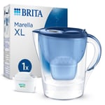 Brita BRITA Marella XL Maxtra Pro All-In-1 Filtreli Su Arıtma Sürahisi - Mavi, 3,5 Lt