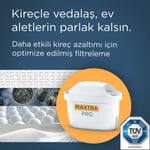 Brita BRITA Maxtra Pro Kireç Uzmanı Yedek Su Arıtma Filtresi, 6’lı
