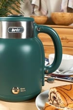Briz BR1040 Retro Yeşil Su Isıtıcı Çelik Kettle