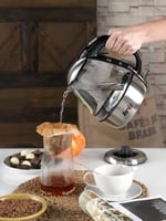 Briz BR711 Inox Su Isıtıcı Cam Kettle