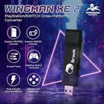 Brook Wingman XE 2 Dönüştürücü - PS, Anahtar Konsolları ve PC için İkisi Bir Arada Kablosuz Kontrol Adaptörü, Remap ve Ayarlanabilir Turbo Destekler