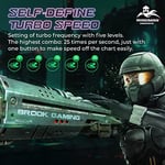 Brook Wingman XE 2 Dönüştürücü - PS, Anahtar Konsolları ve PC için İkisi Bir Arada Kablosuz Kontrol Adaptörü, Remap ve Ayarlanabilir Turbo Destekler