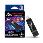 Brook Wingman XE 2 Dönüştürücü - PS, Anahtar Konsolları ve PC için İkisi Bir Arada Kablosuz Kontrol Adaptörü, Remap ve Ayarlanabilir Turbo Destekler