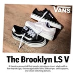 Brooklyn Ls Çocuk Siyah Sneaker Ayakkabı VN000D82KOU1