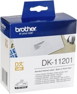 Brother Ordnerregister-etiket, (kağıt) Beyaz, 17 x 87 mm, 300ST./Rulo