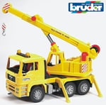 Bruder - Man Vinçli Kamyon Ölçekli Model, Sarı