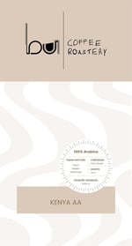 bu COFFEE ROASTERY Kenya AA Yöresel Kahve 250 gr (Çekirdek)