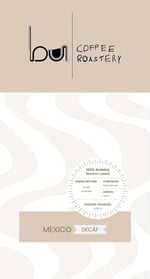 bu COFFEE ROASTERY Mexico Decaf (Kafeinsiz) Yöresel Kahve 250 gr (Çekirdek)