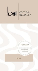 bu COFFEE ROASTERY SOLE Espresso 250 gr (Öğütülmüş)