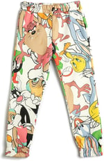 Bugs Bunny ve Tweety Jogger Eşofman Altı Şardonlu Cepli