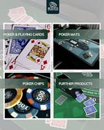 Bullets Playing Cards, 2 x 54 plastik poker kartı, ikili paket, 2 köşe işareti, jumbo endeksi, su geçirmez, oyun kartları