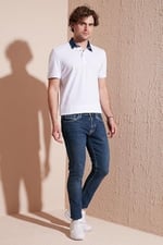Buratti% 100 Pamuk Düğmeli Regular Fit Polo Yaka T Shirt Erkek POLO YAKA T SHİRT 5902134