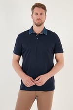 Buratti% 100 Pamuk Düğmeli Regular Fit Polo Yaka T Shirt Erkek POLO YAKA T SHİRT 5902134
