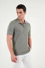 Buratti Pamuklu Regular Fit Düğmeli Polo Yaka T Shirt Erkek POLO YAKA T SHİRT 5902127
