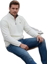 Buratti Slim Fit tüylenmez bato yaka kışlık ceket polar erkek polar 5906001
