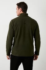Buratti Slim Fit tüylenmez bato yaka kışlık ceket polar erkek polar 5906001