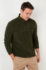 Buratti Slim Fit tüylenmez bato yaka kışlık ceket polar erkek polar 5906001