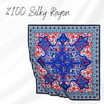 'BURSA İPEQ Hijab Scarf for Women | Lightweight Hair Scarves Islamic Turban | 35'' - 35'' Silk Like Head Scarfs Seasonal Shawl'