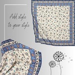 'BURSA İPEQ Hijab Scarf for Women | Lightweight Hair Scarves Islamic Turban | 35'' - 35'' Silk Like Head Scarfs Seasonal Shawl'