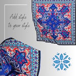 'BURSA İPEQ Hijab Scarf for Women | Lightweight Hair Scarves Islamic Turban | 35'' - 35'' Silk Like Head Scarfs Seasonal Shawl'