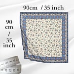'BURSA İPEQ Hijab Scarf for Women | Lightweight Hair Scarves Islamic Turban | 35'' - 35'' Silk Like Head Scarfs Seasonal Shawl'