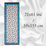 'BURSA İPEQ Hijab Shawl for Women | 22'' - 61'' Silk Like Seasonal Long Scarf | Patterned Hair Scarves Islamic Turban'