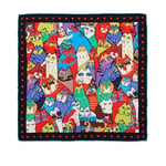 BURSA İPEQ Women's Silky Neck Scarf 22”x22” | 100% Silky Rayon | Headband Scarf Bandana| Ethnic, Lightweight, Bag Accessories