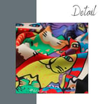 BURSA İPEQ Women's Silky Neck Scarf 22”x22” | 100% Silky Rayon | Headband Scarf Bandana| Ethnic, Lightweight, Bag Accessories