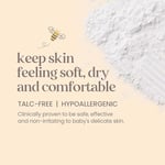 Burt's Bees Bebek Toz Tozu, Güvenli ve Nazik Konfor için Talk İçermez ve Hipoalerjenik,% 100 Doğal Kökenli, Çocuk Doktoru Test Edilmiştir, 8.5 oz