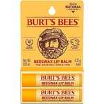 Burts Bees Beeswax Lip Balm 2li