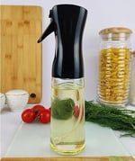 Busstier Airfryer için Pratik Cam Sprey Yağdanlık ve Sirke Püskürtücü (Siyah)