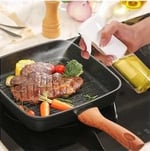 Busstier Airfryer için Pratik Cam Sprey Yağdanlık ve Sirke Püskürtücü (Siyah)
