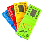 Busstier Nostaljik Tetris El Atarisi Pilli Taşınabilir Retro Oyun Konsolu Unutulmayan Atari Oyunu