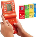 Busstier Nostaljik Tetris El Atarisi Pilli Taşınabilir Retro Oyun Konsolu Unutulmayan Atari Oyunu
