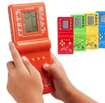 Busstier Nostaljik Tetris El Atarisi Pilli Taşınabilir Retro Oyun Konsolu Unutulmayan Atari Oyunu