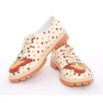 Butterfly and Dots Oxford Ayakkabı TMK5503