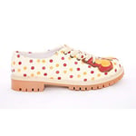 Butterfly and Dots Oxford Ayakkabı TMK5503
