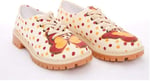 Butterfly and Dots Oxford Ayakkabı TMK5503