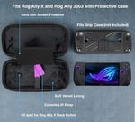 ButterFox ASUS Rog Ally X için İnce Taşıma Çantası - Siyah/Mor
